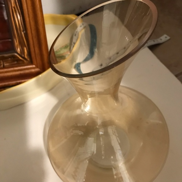 Ship Wine Decanter Slant Top W/ Round Bottom Champagne Crystal Decanter - Picture 13 of 16